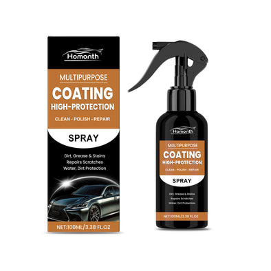 Homonth Automobile Protective Coating Spray, Multi-Functional Car Cleaning, Rust Removal, Scratch Repair, Universal Care